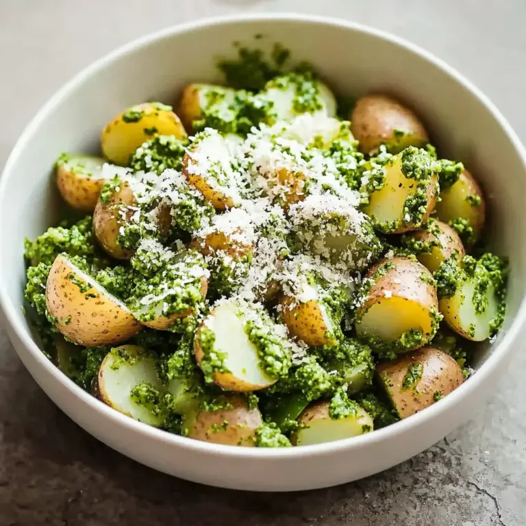 30-Minute Arugula Pesto Potato Salad