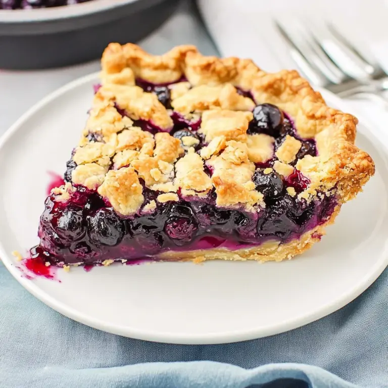 Blueberry Pie