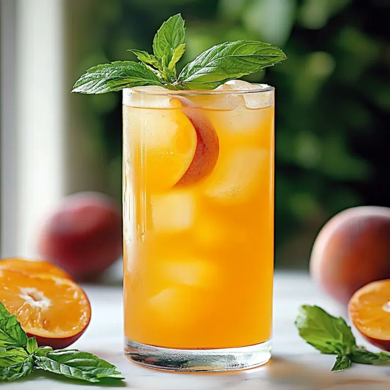 Apricot Lemonade Iced Tea