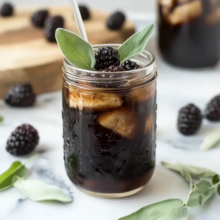 Blackberry Sage Cold Brew