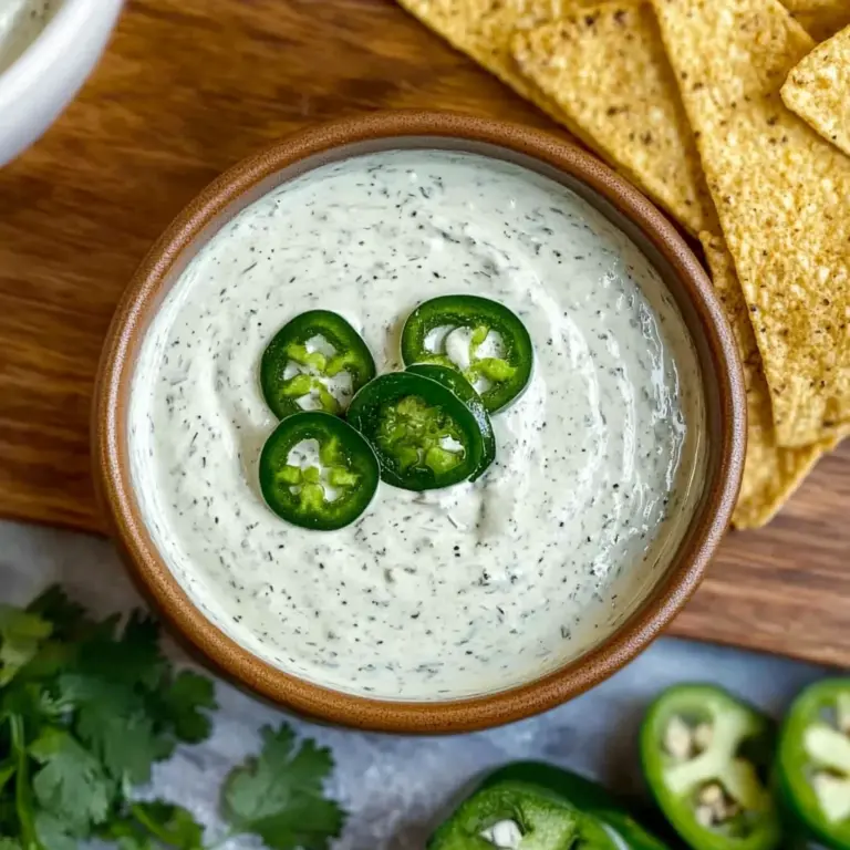 Creamy Jalapeno Sauce Recipe