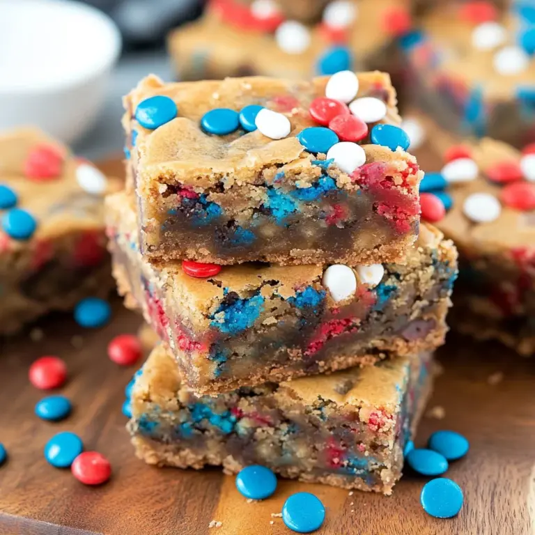 Fireworks Blondies