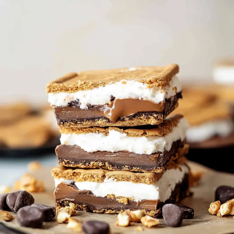 Frozen Peanut Butter S'mores