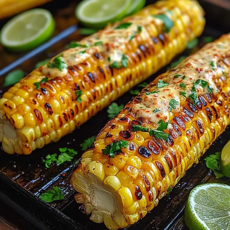 Garlic Butter Grilled Corn