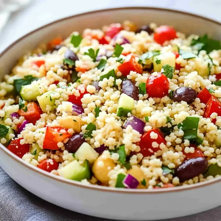Mediterranean Couscous Salad