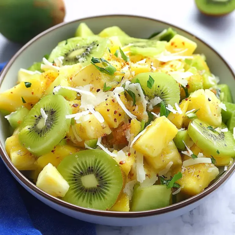 Pineapple Kiwi Salad