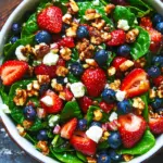 Strawberry Spinach Salad