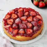 Traditional Strawberry Upside Down Cake