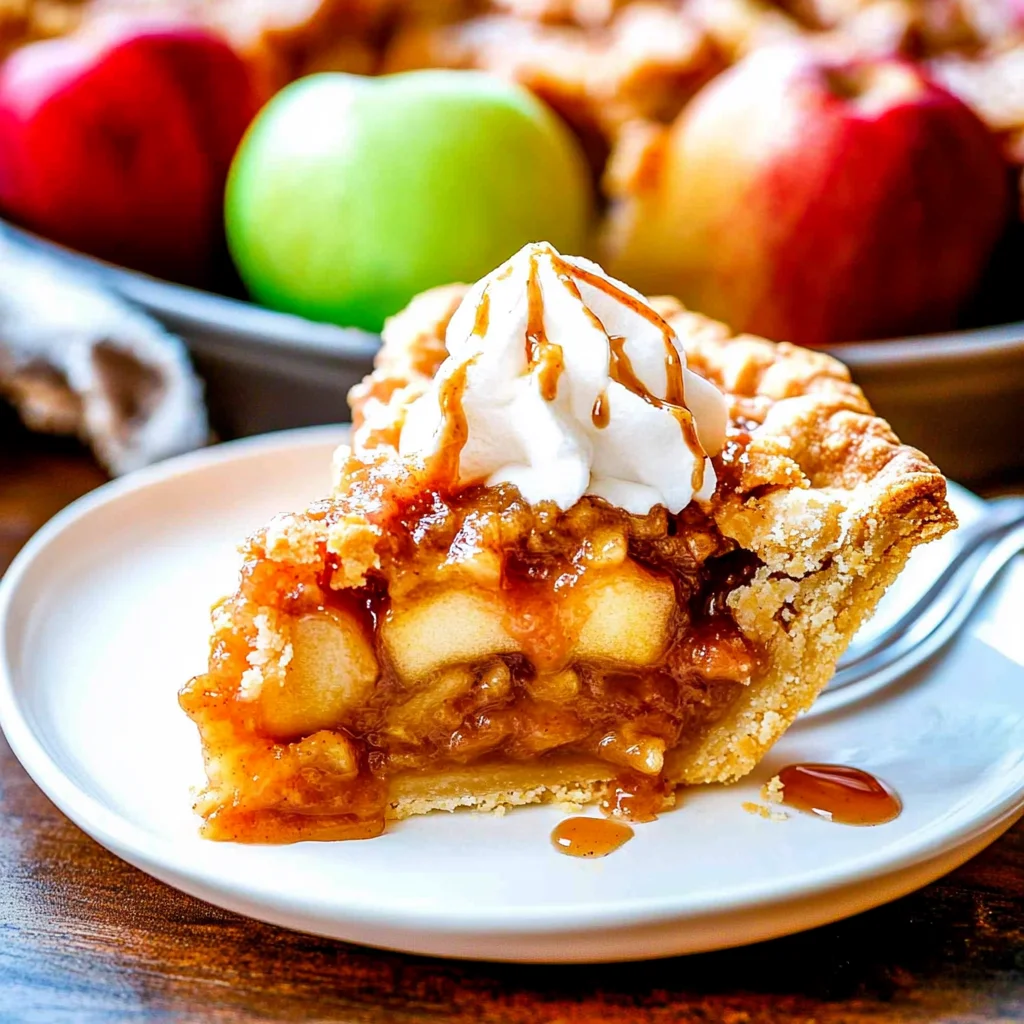Apple Vanilla Extract (Alcohol-Free) Pie