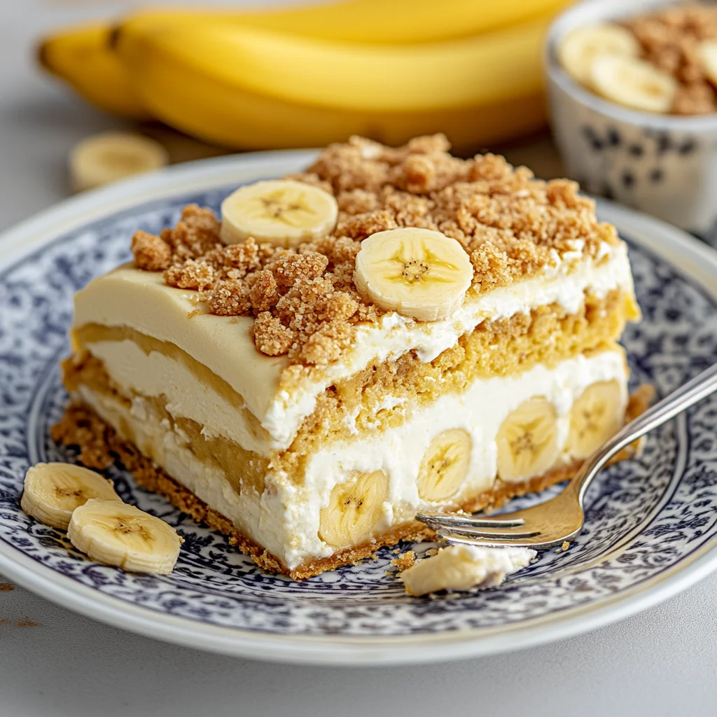 Banana Pudding Lasagna
