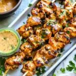 Bang Bang Chicken Skewers