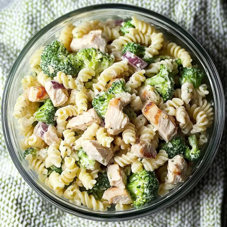 Chicken Broccoli Pasta Salad