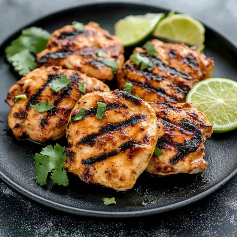 Chili Lime Grilled Chicken