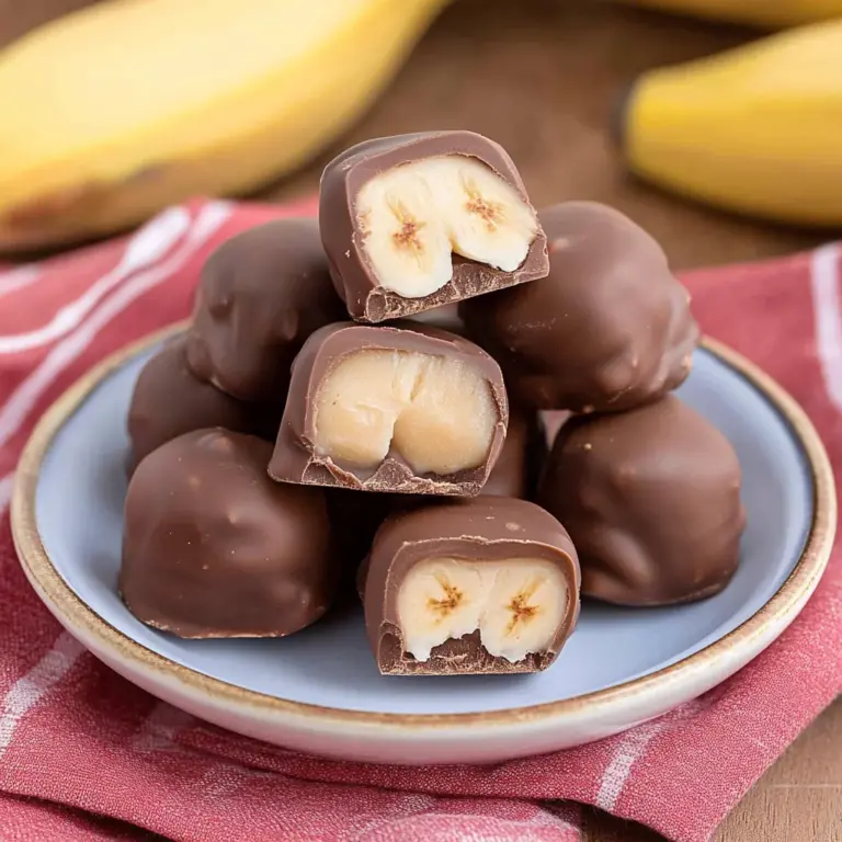 Chocolate Banana Peanut Butter Bites