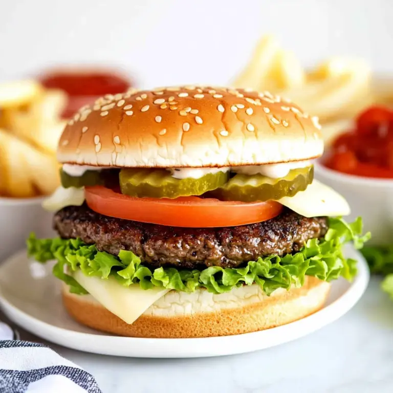 Copycat Burger King Whopper