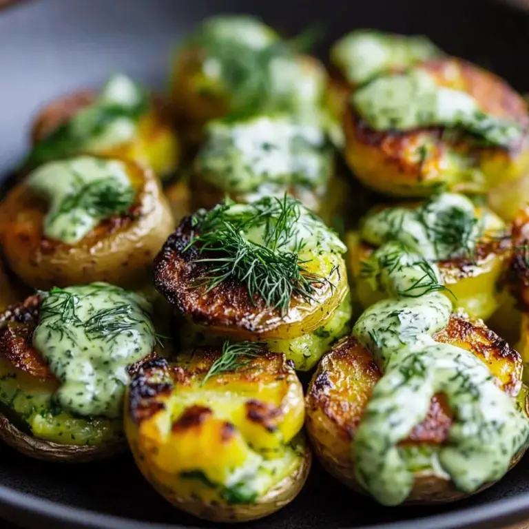 Dill Green Goddess Potato Smash