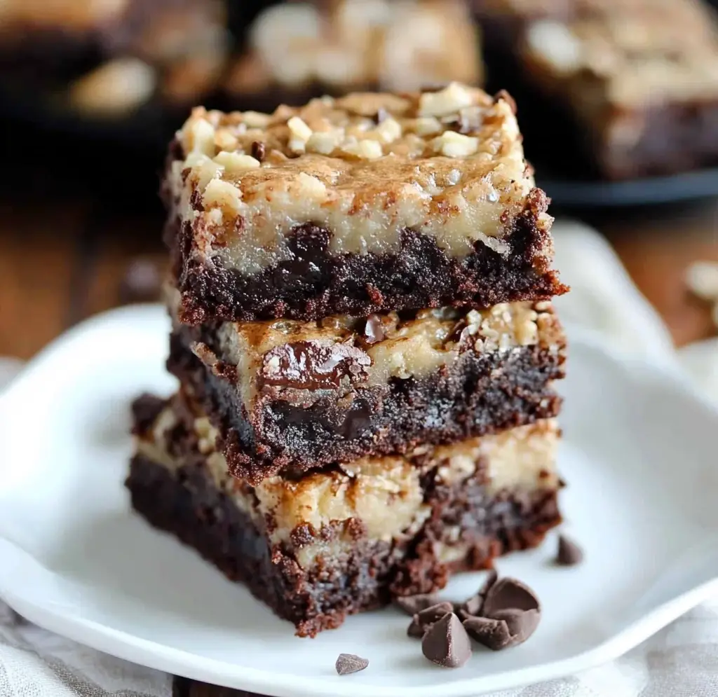 German Chocolate Brownies