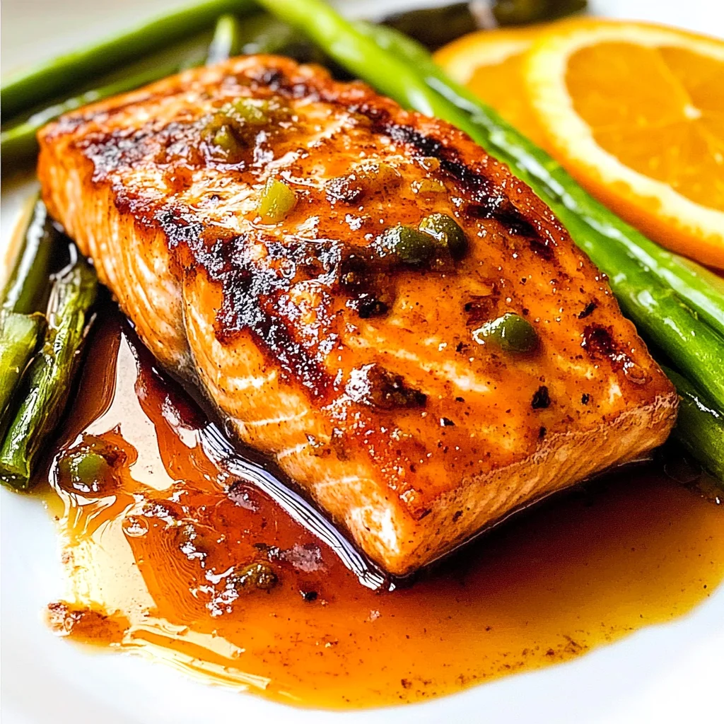 Grilled Chipotle-Orange Salmon