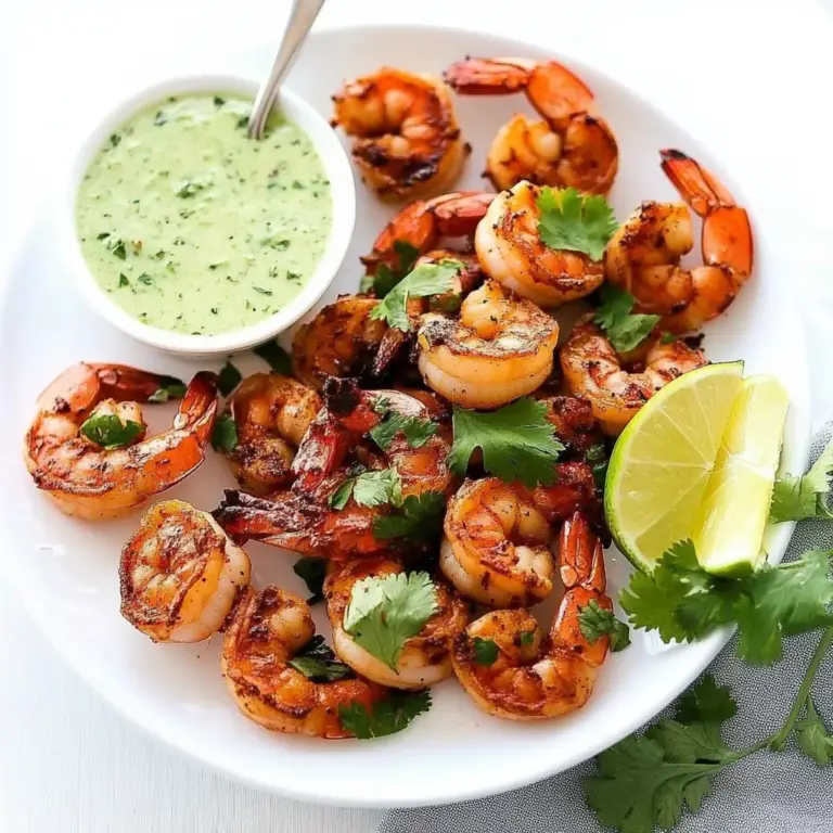 Grilled Cilantro Lime Shrimp