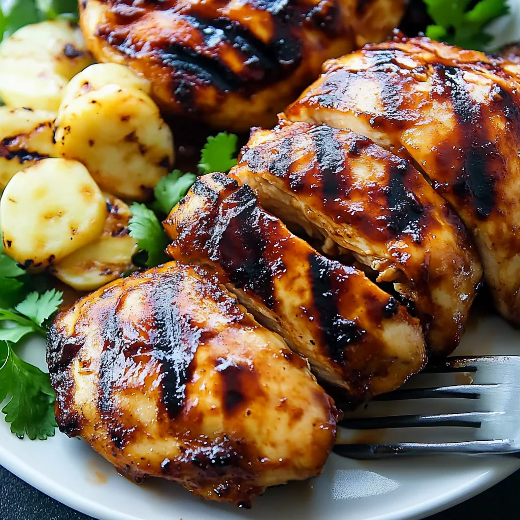 Grilled Hawaiian BBQ Chicken