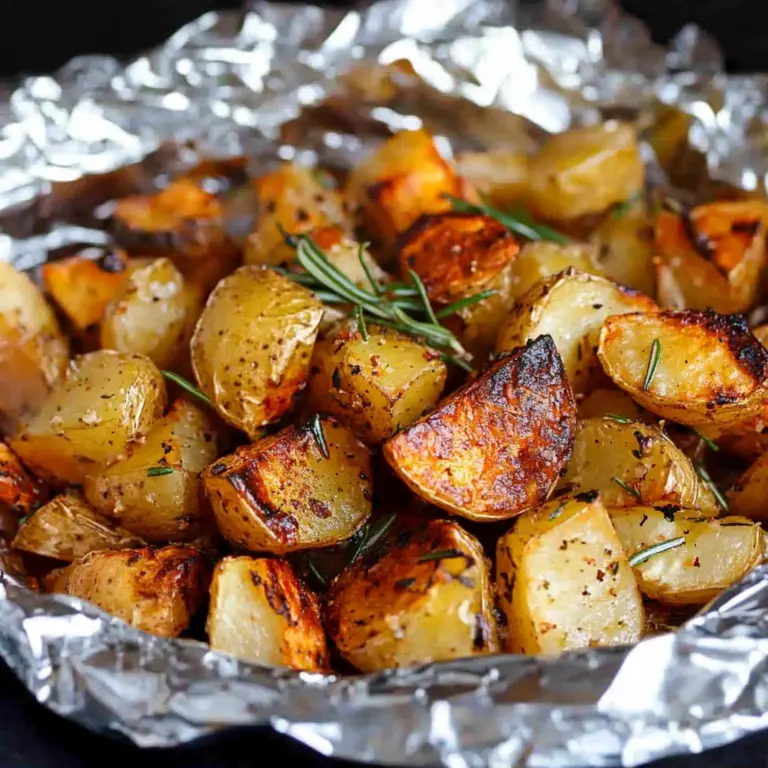 Grilled Potatoes Recipe with Rosemary & Smoked Paprika