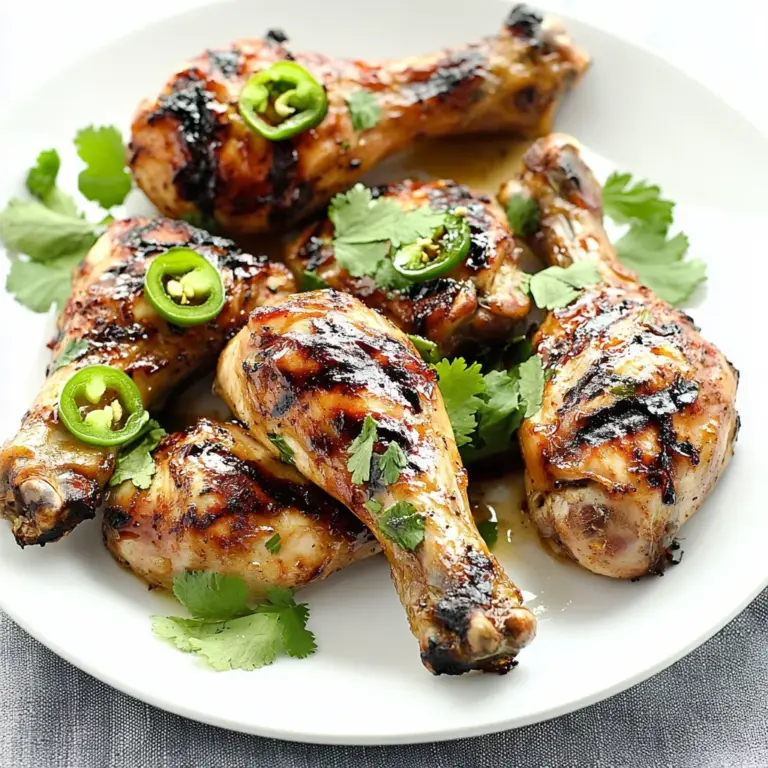 Honey Jalapeño Grilled Chicken Recipe