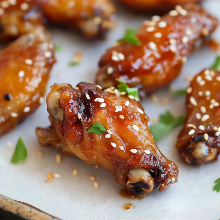 Honey Soy Chicken Wings