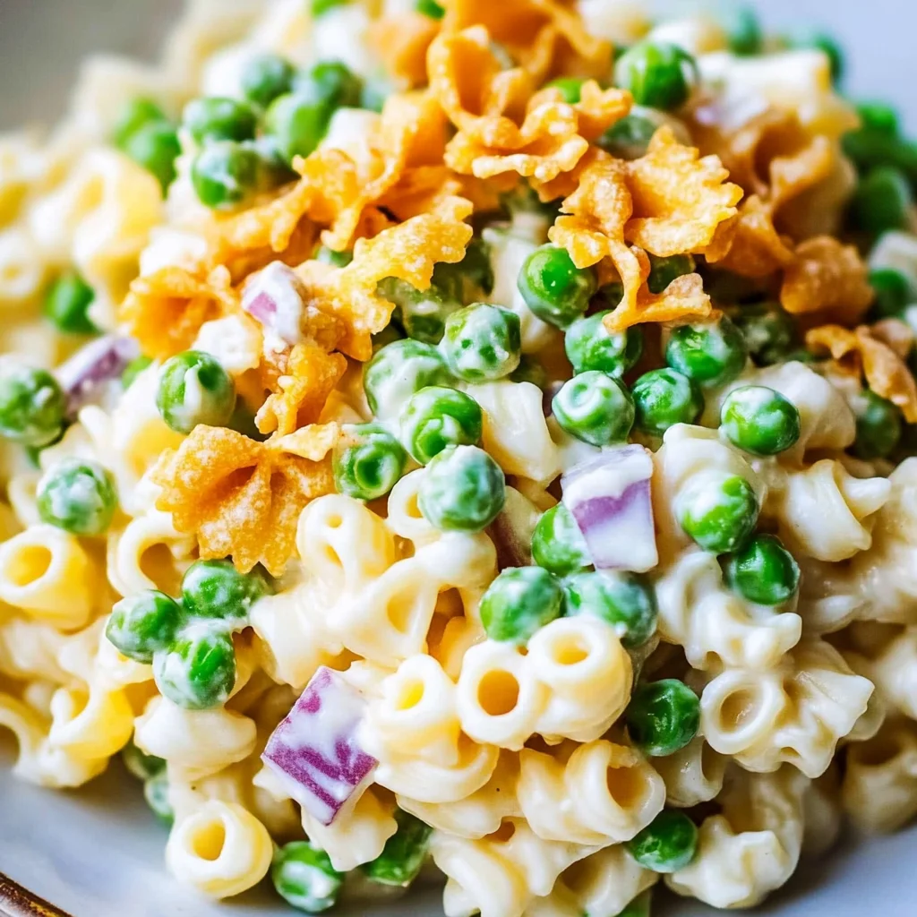 Pea Pasta Salad