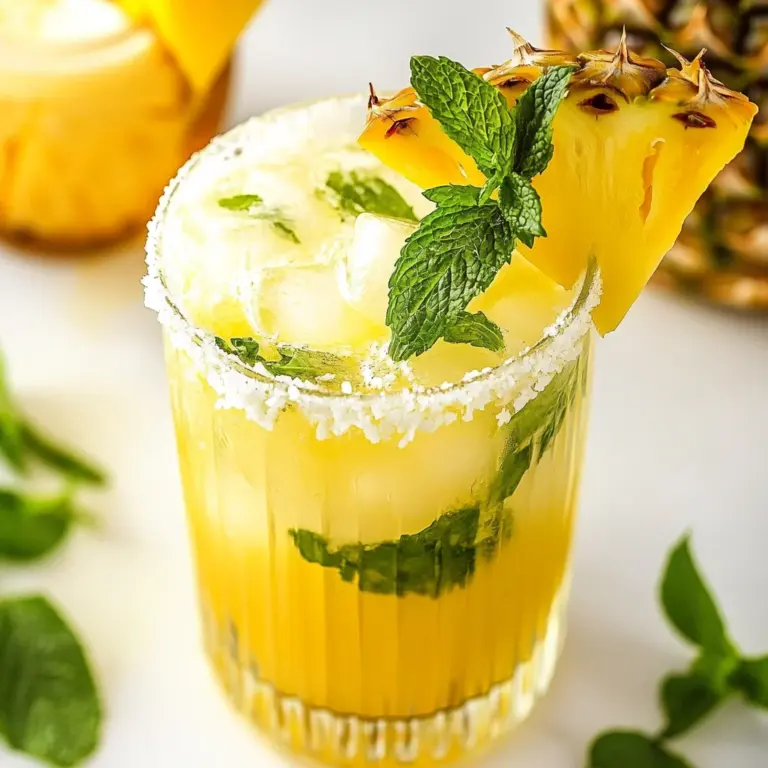 Pineapple Coconut Mojito Recipe