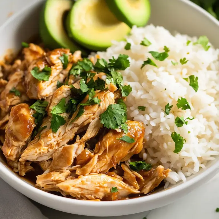 Spicy Maple Chicken with Coconut Rice