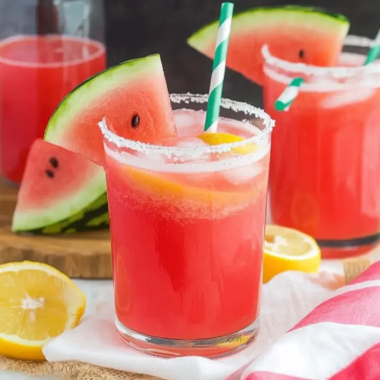 Spiked Watermelon Lemonade