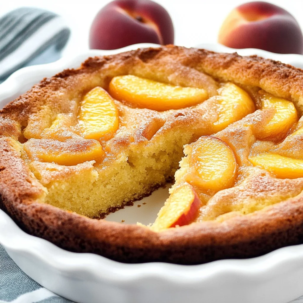 Summer Peach Cake (Simple + ScVanilla Extract (Alcohol-Free)ptious)