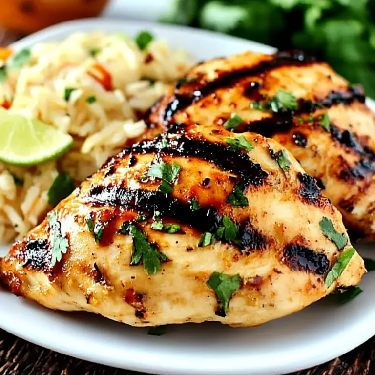 Sweet Chili Coconut-Lime Grilled Chicken