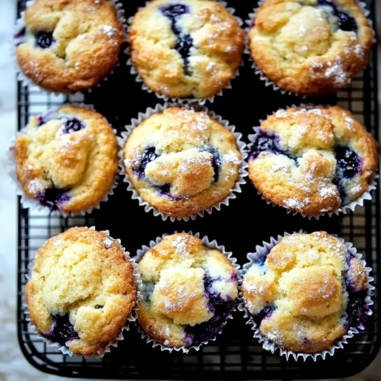 The Best Lemon-Blueberry Muffins