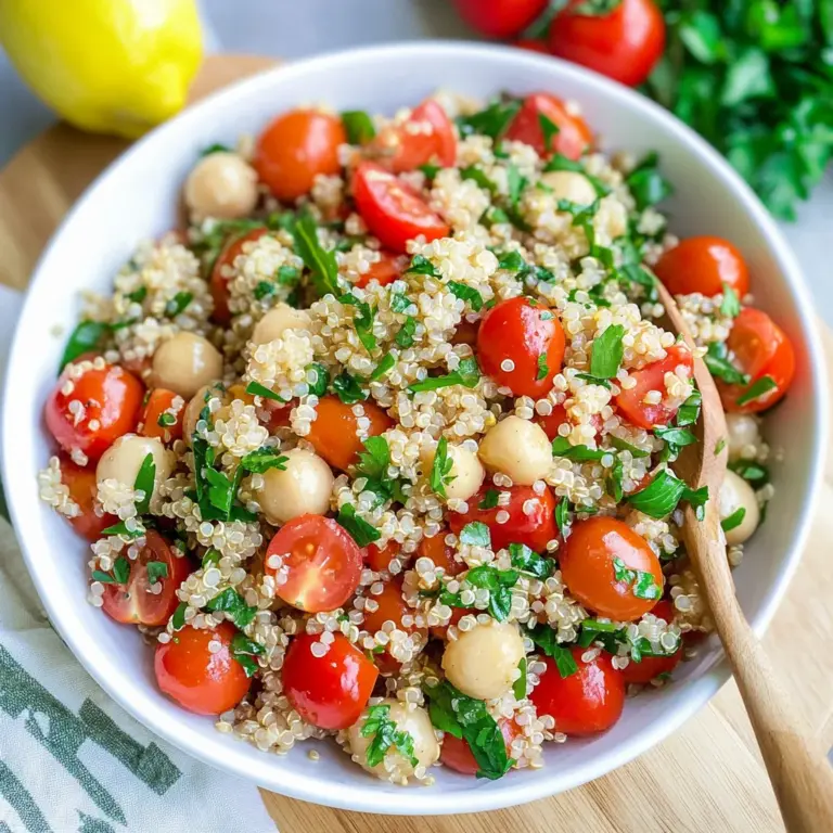 Tomato Quinoa Salad