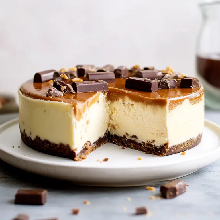 Twix Cheesecake