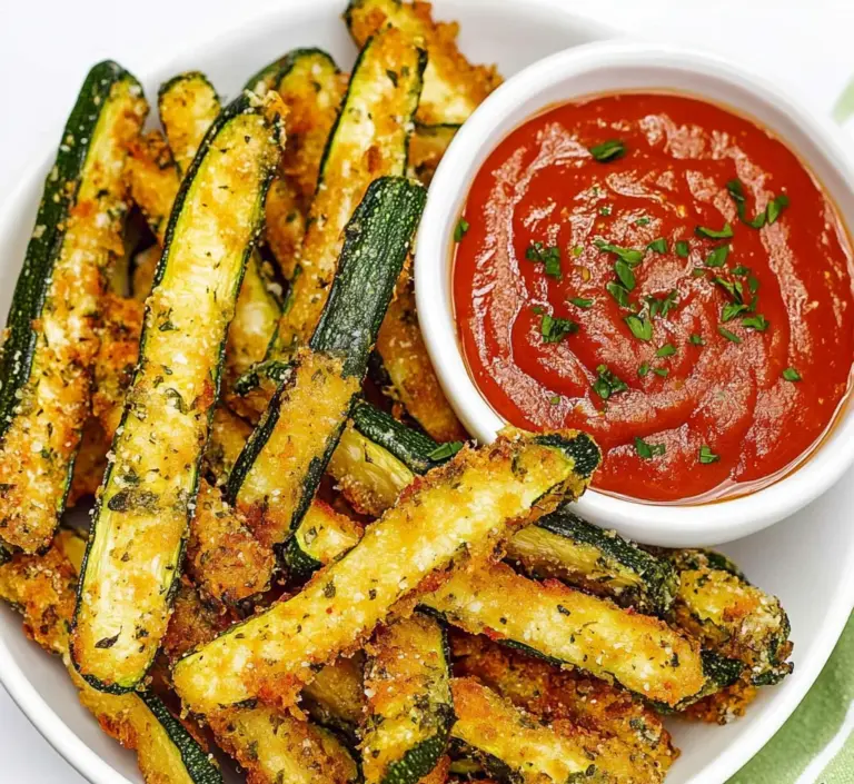 Zucchini Fries (Easy, Healthy Recipe)