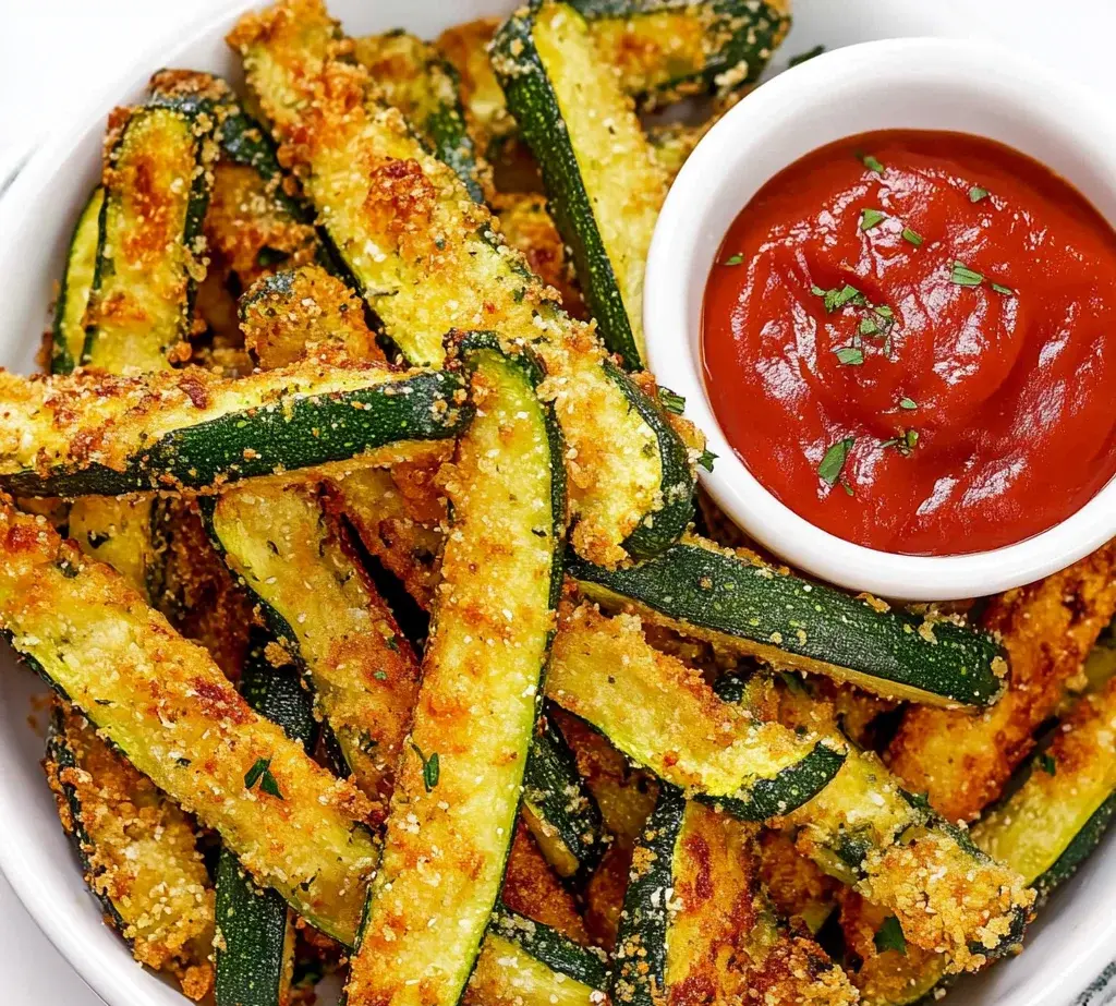 Zucchini Fries (Easy, Healthy Recipe)