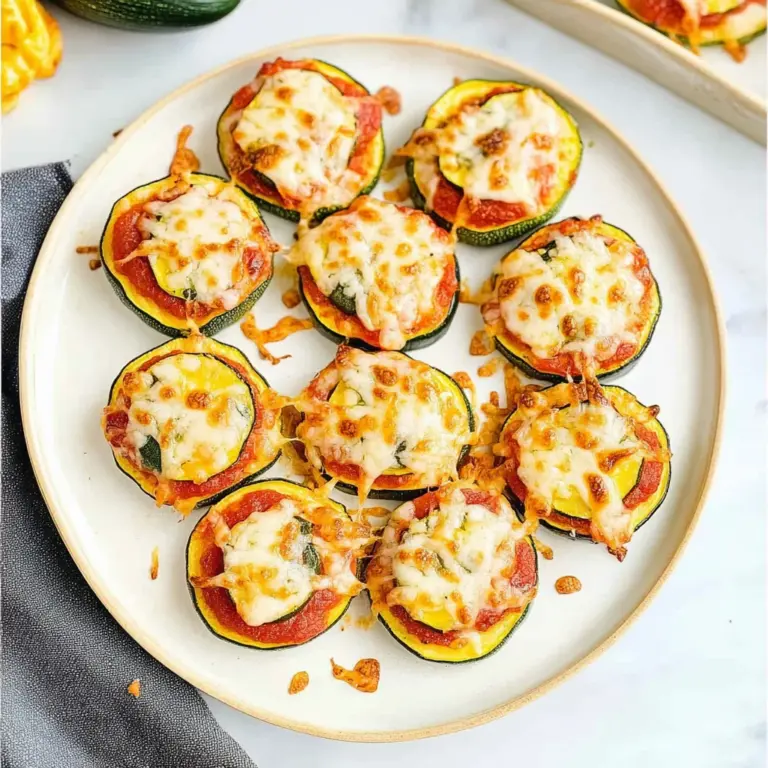 Zucchini Pizza Bites Recipe