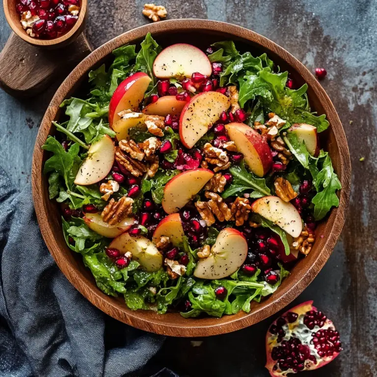 Apple Pomegranate Salad