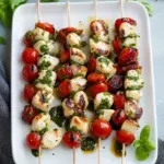 Chicken Caprese Skewers