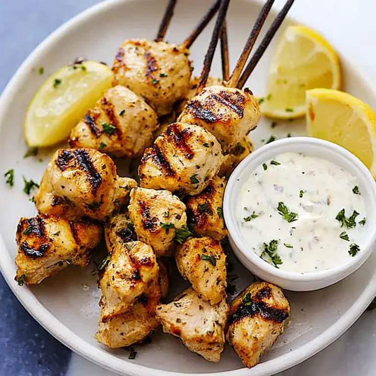 Chicken Souvlaki