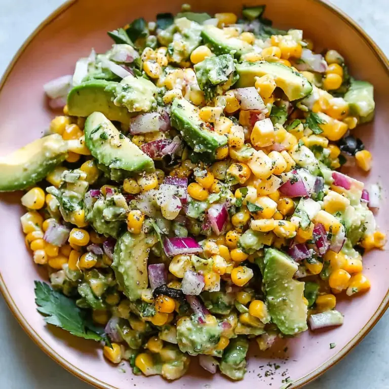 Fiesta Corn and Avocado Salad