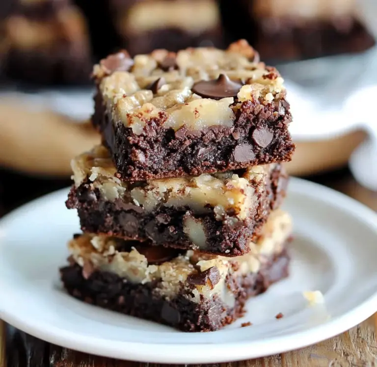 German Chocolate Brownies