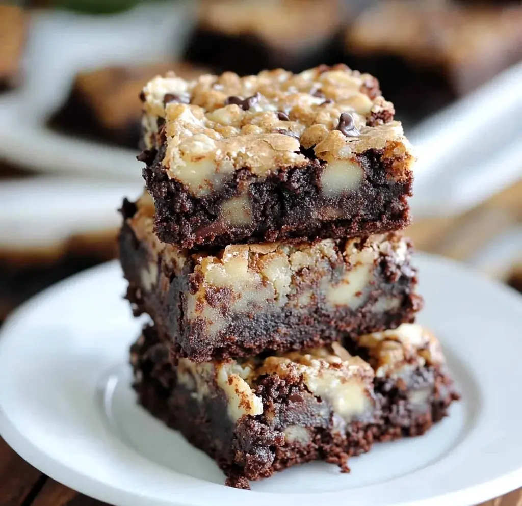German Chocolate Brownies