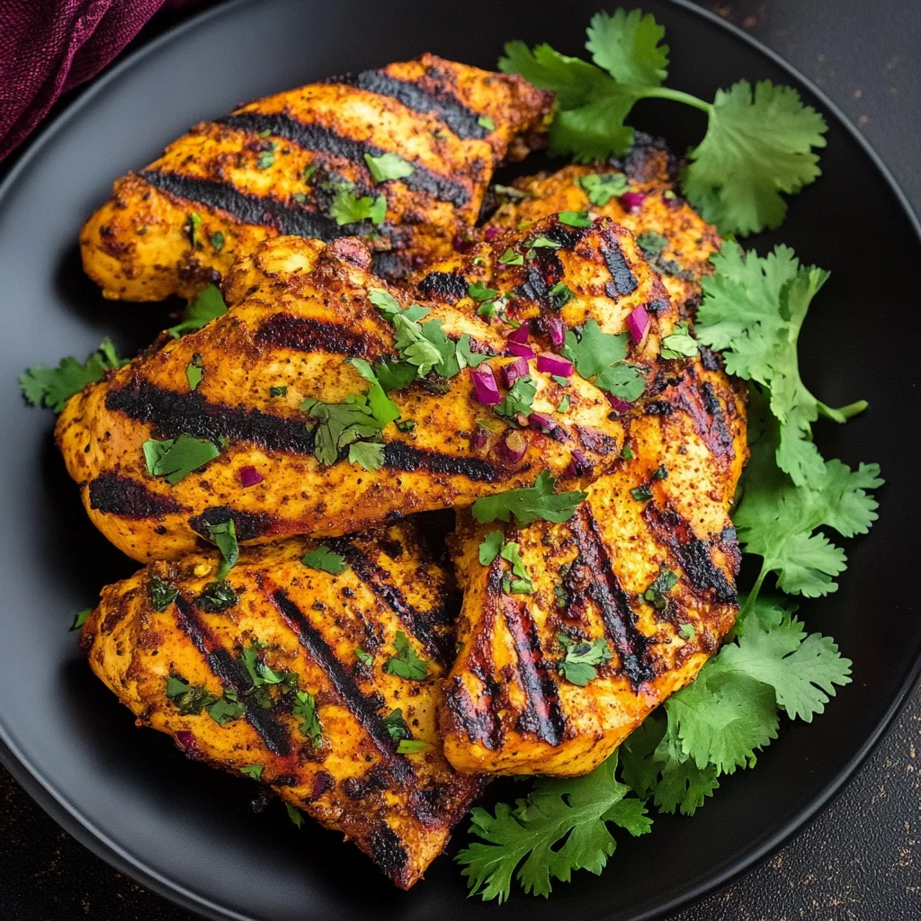 Grilled Moroccan Chicken