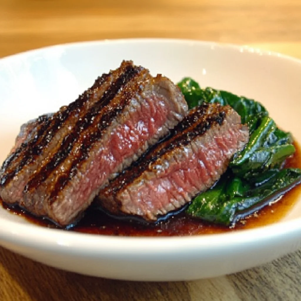 Grilled Tri-Tip Steak with Molasses Chili Marinade Recipe