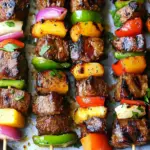 Hawaiian Steak Kabobs