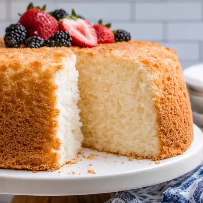 Homemade Angel Food Cake