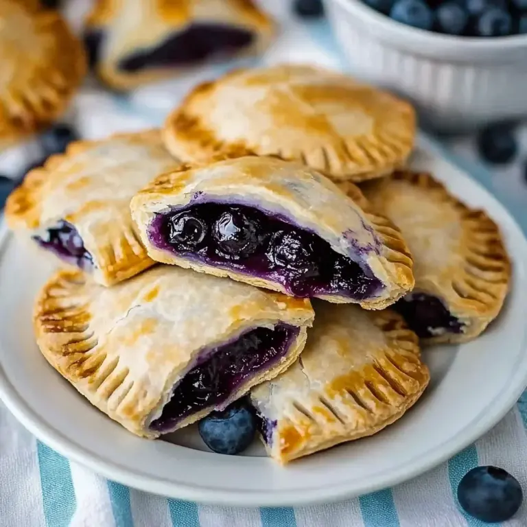 Homemade Blueberry Hand Pies